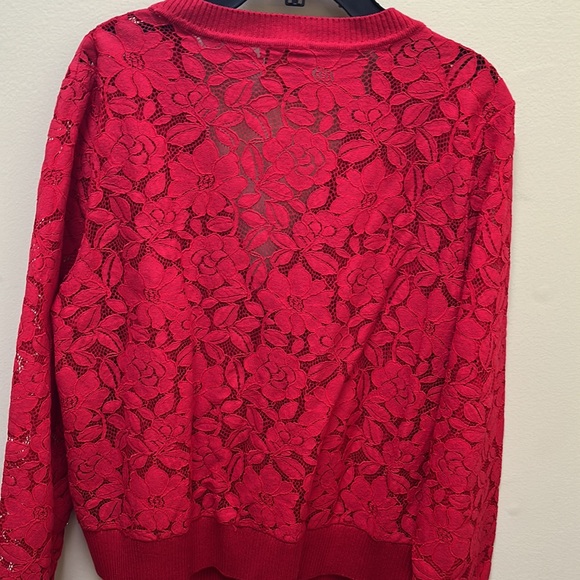 Elegant ! Eye catching New Cardigan Sz M by Tory Burch - Picture 4 of 5